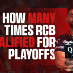 How many times has RCB been able to qualify