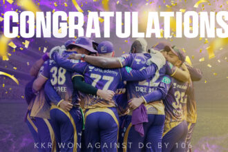 KKR Crush DC by 106 Runs