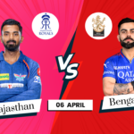 Rajasthan vs Bangalore